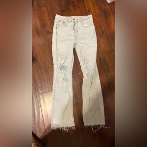 Zara ripped Jeans size 04